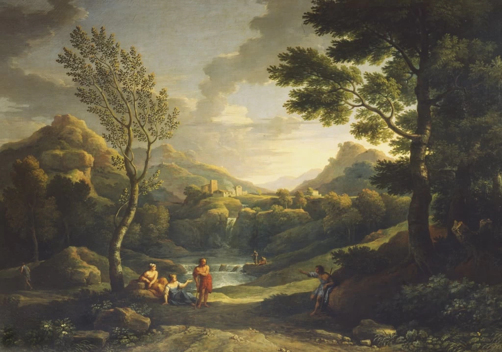 Paesaggio con figure - Palazzo Corsini, Gallerie Nazionali Barberini Corsini, Roma